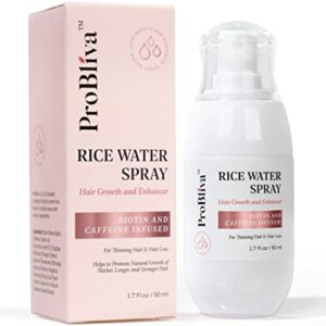 ProBliva Hair Growth Serum, Rice Water Spray